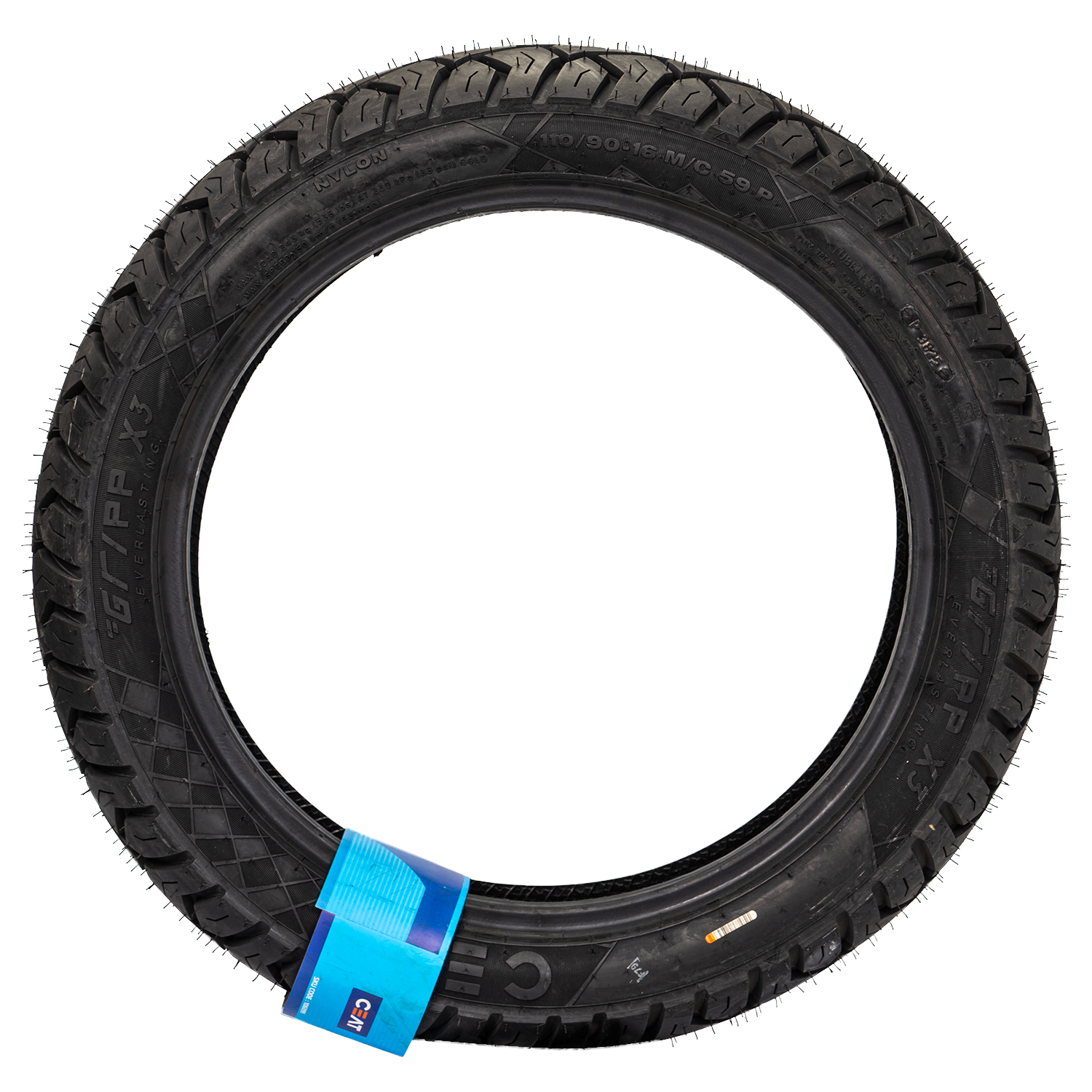 Llanta CEAT 110 90-gripp 16 xtrasera 3 sellomatic