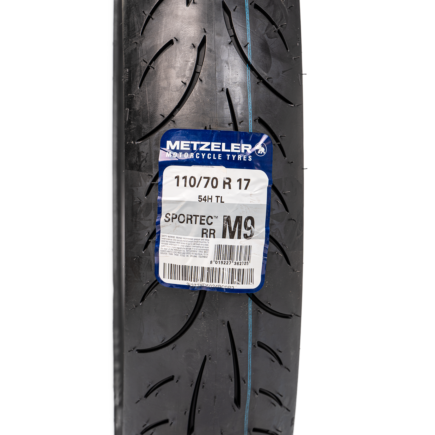 Llanta METZELER 110 70r-sportec 17 mdelantera 9 sellomatic
