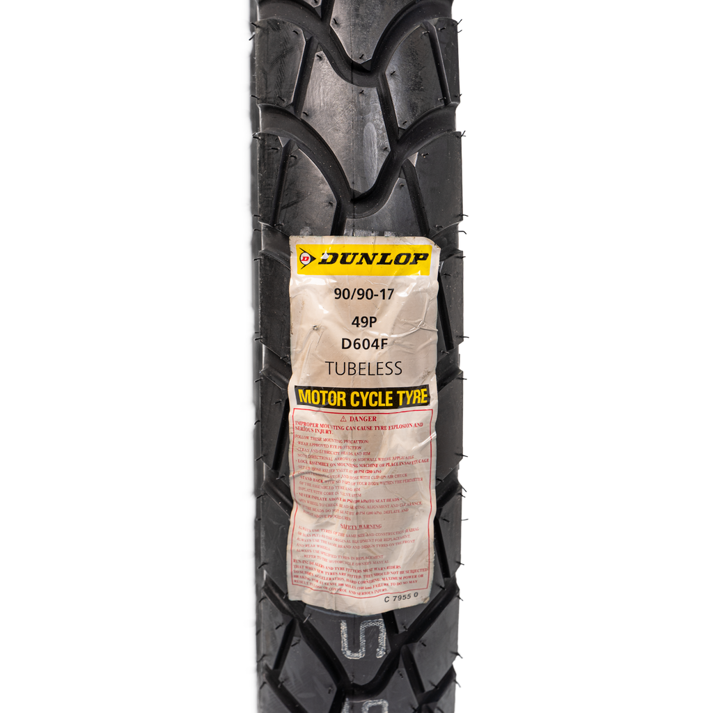 Llanta DUNLOP 90 90-17 d604f delantera sellomatic