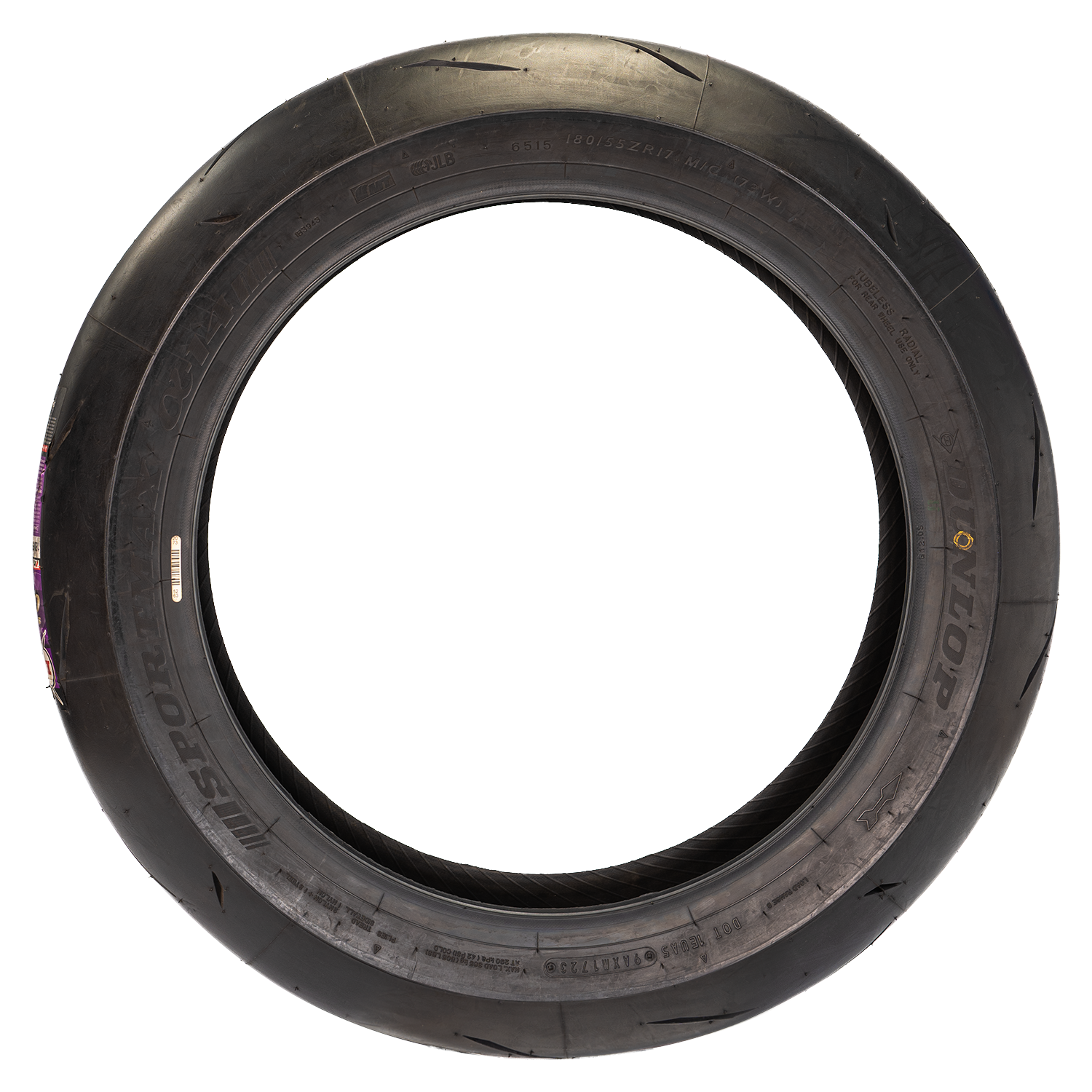 Llanta DUNLOP 180 55zr-sportmax 17 alfa trasera 14
