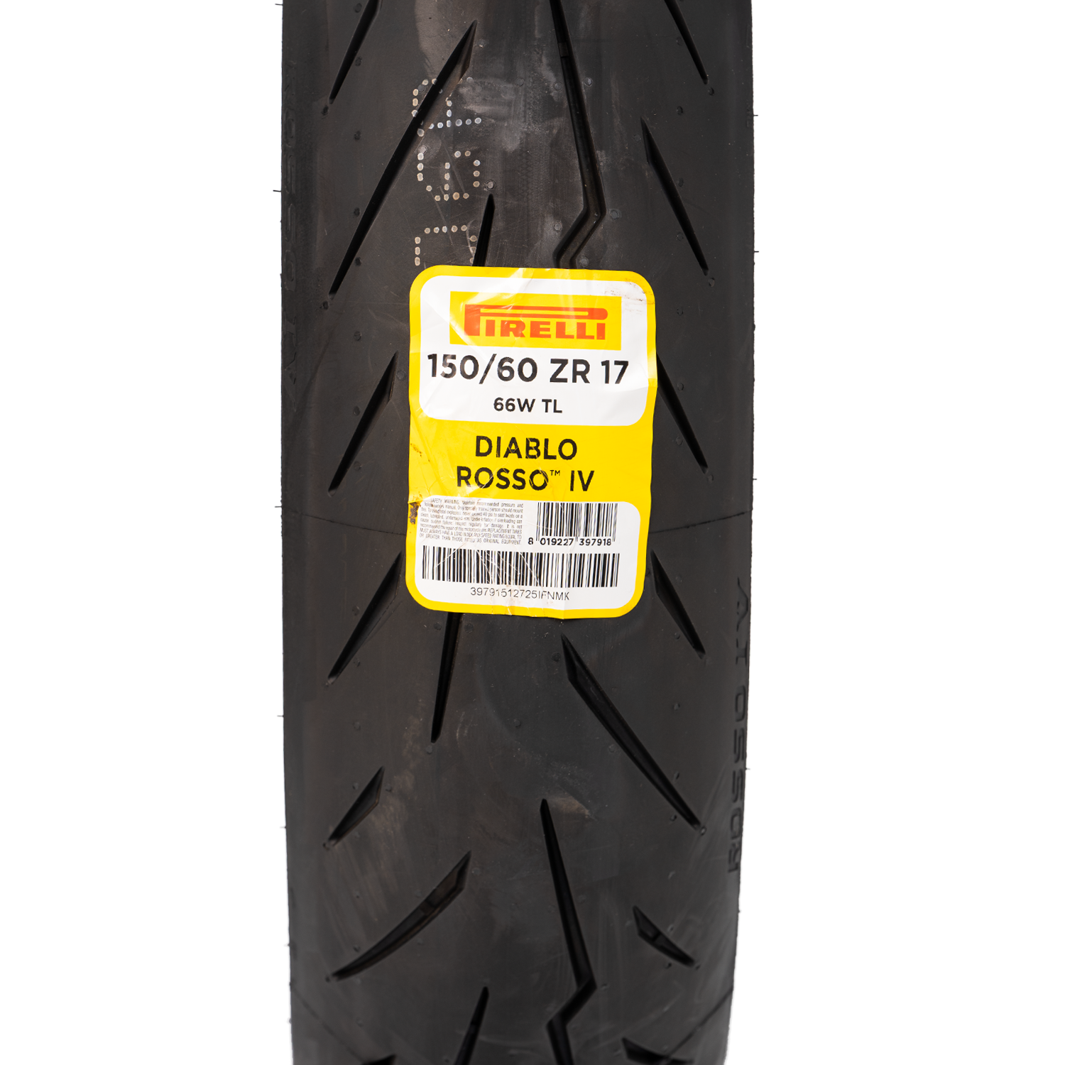 Llanta PIRELLI 150 60zr-diablo 17 rosso trasera 4