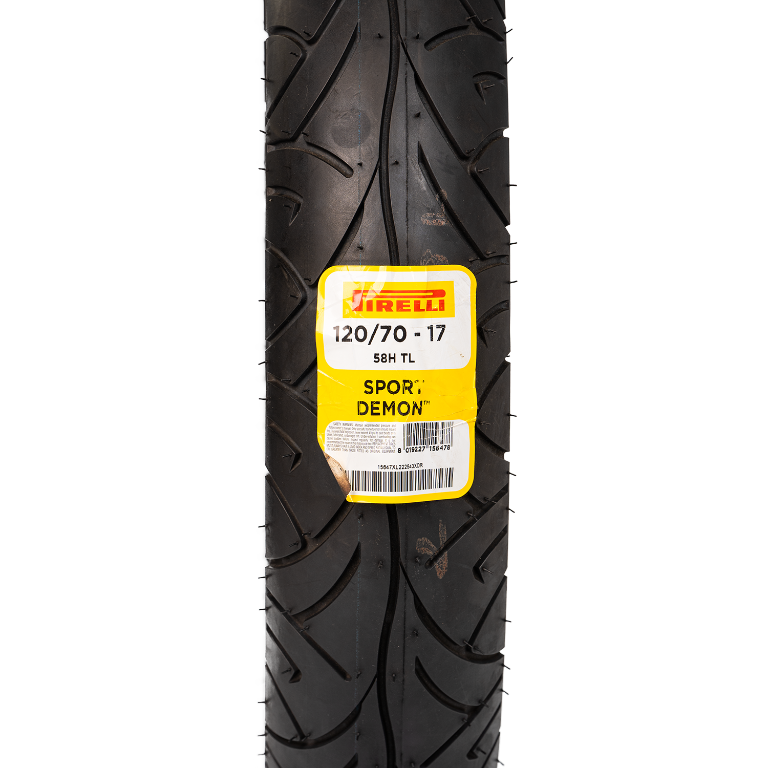 Llanta PIRELLI 120 70-sport 17 demon delantera sellomatic