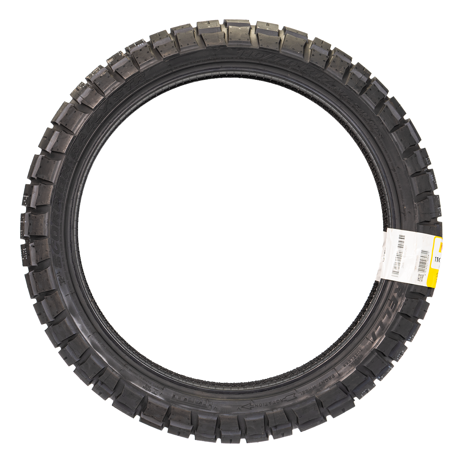 Llanta PIRELLI 110 70r-scorpion 17 rally str delantera sellomatic