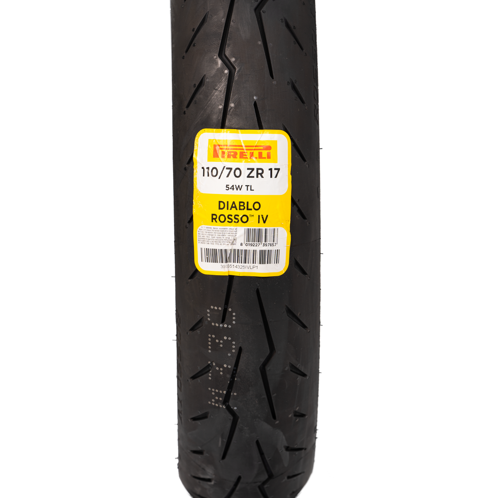 Llanta PIRELLI 110 70zr-diablo 17 rosso delantera 4