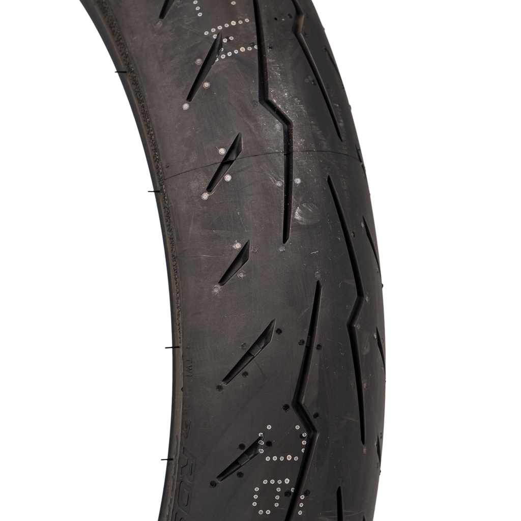 Llanta PIRELLI 110 70zr-diablo 17 rosso delantera 4