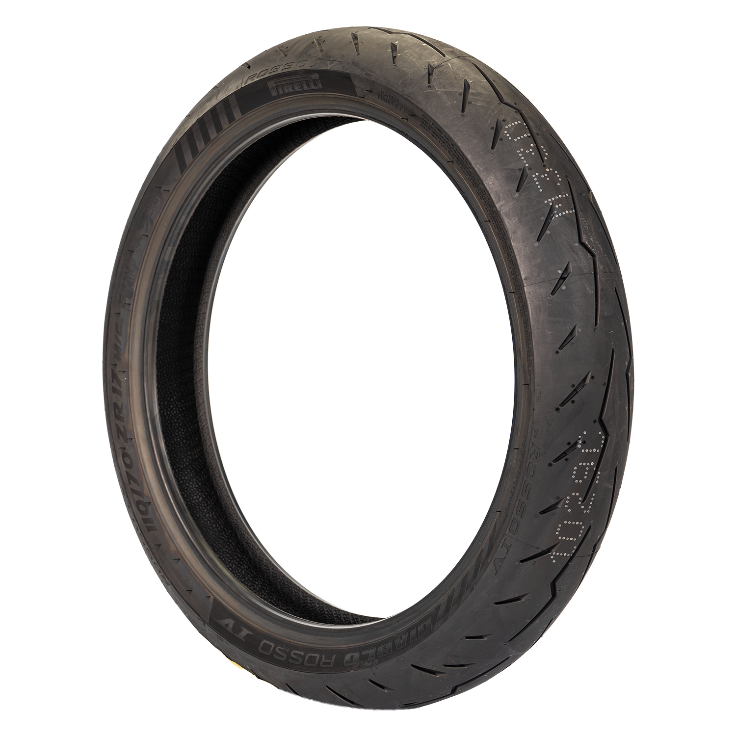 Llanta Pirelli 110 70Zr-Diablo 17 Rosso Delantera 4