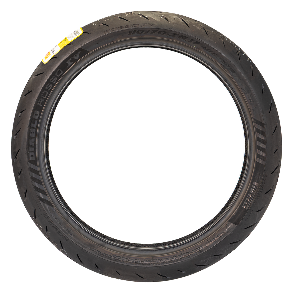Llanta PIRELLI 110 70zr-diablo 17 rosso delantera 4