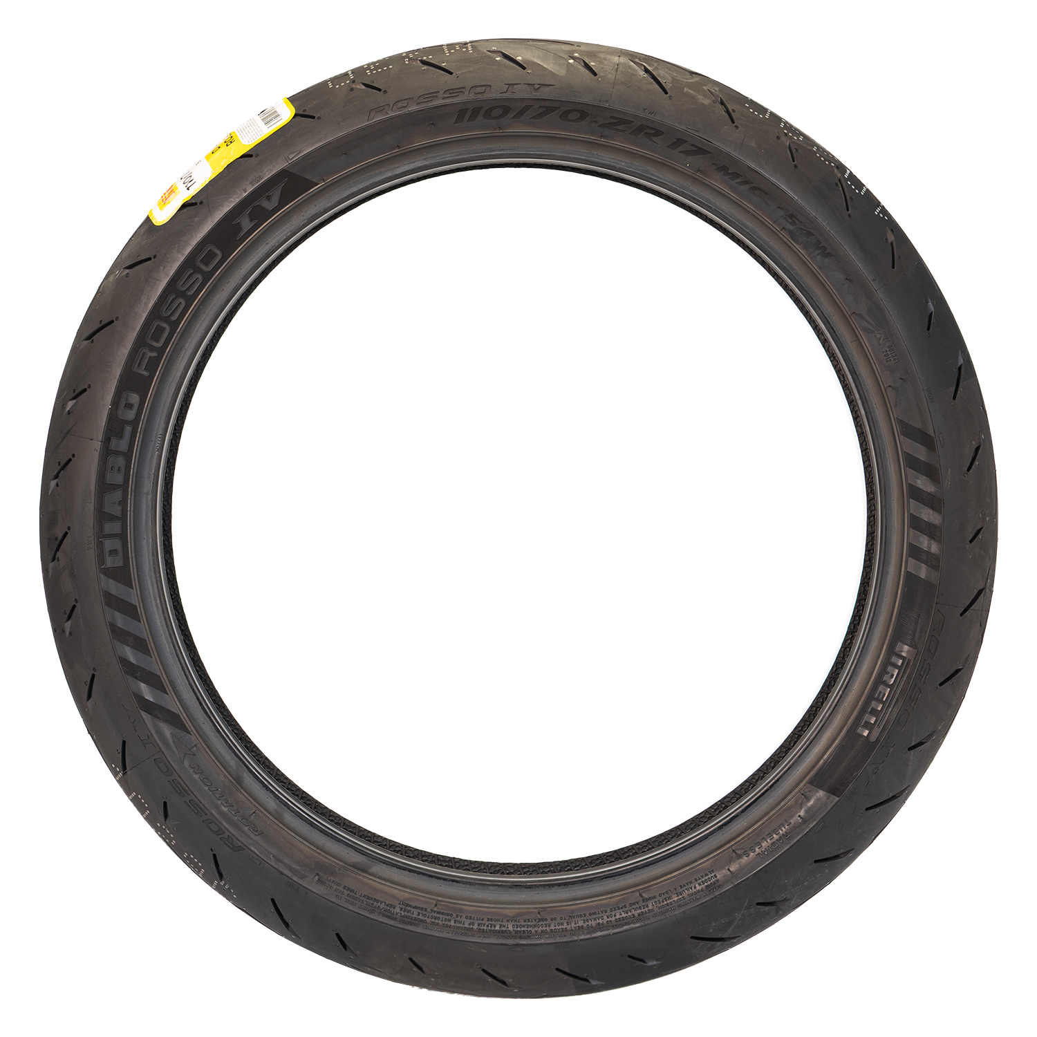 Llanta PIRELLI 110 70zr-diablo 17 rosso delantera 4