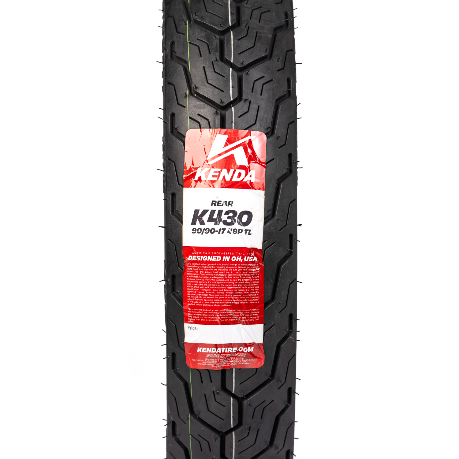 Llanta KENDA 090 90-17 kdelantera 430 sellomatic
