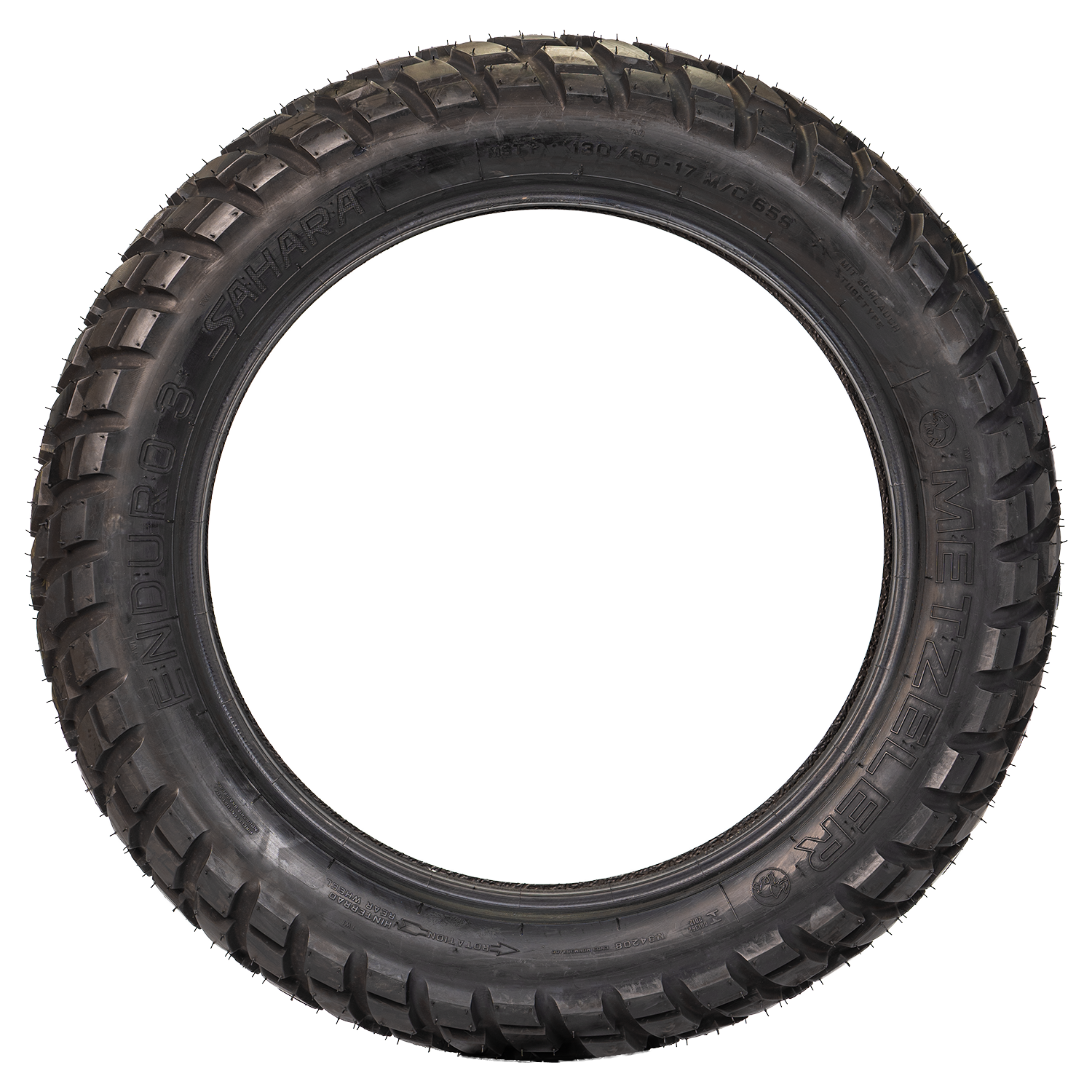 Llanta METZELER 130 80-enduro 17 sahara 3 trasera