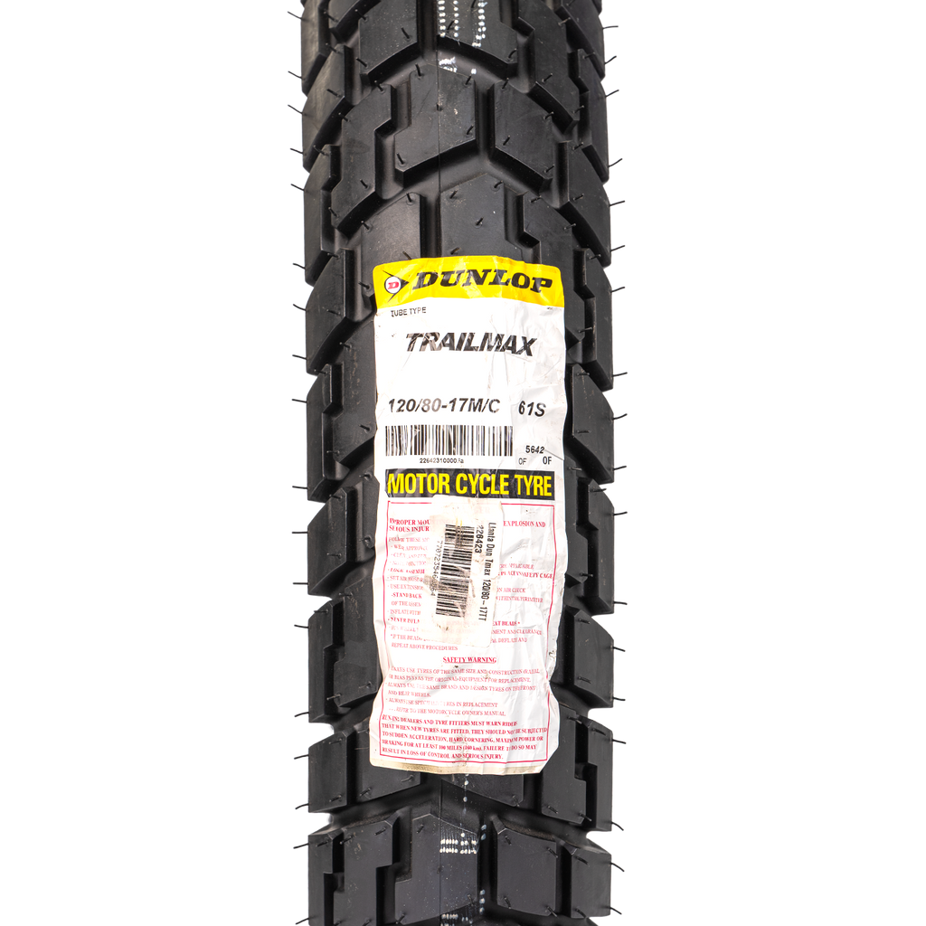 Llanta DUNLOP 120 80-trailmax 17 neumatico
