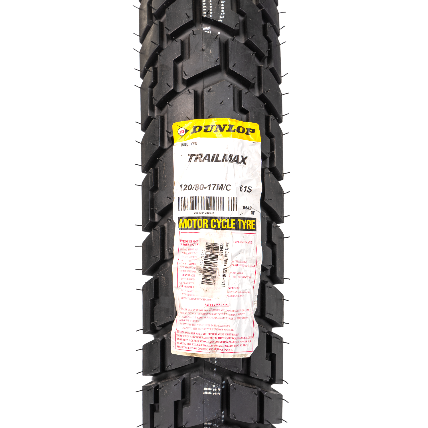 Llanta DUNLOP 120 80-trailmax 17 neumatico