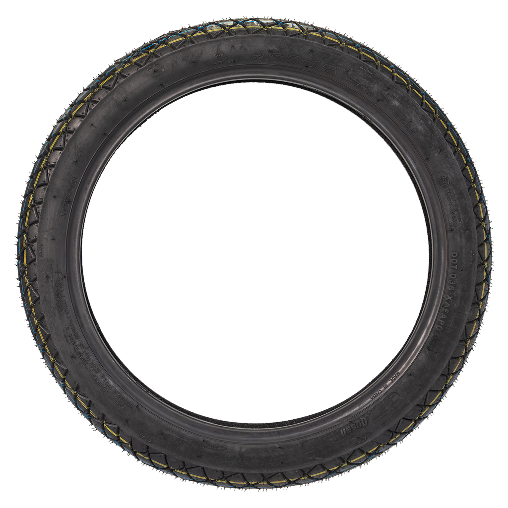 Llanta QUEEN tire 2.75-17 psellomatic 6052