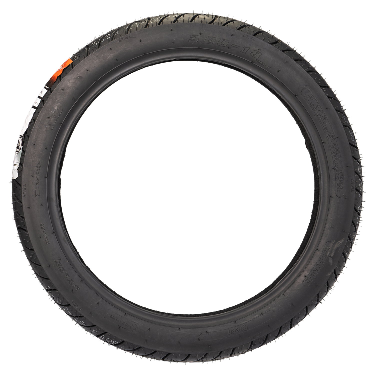 Llanta QUEEN tire 3.00-18 psellomatic 6051