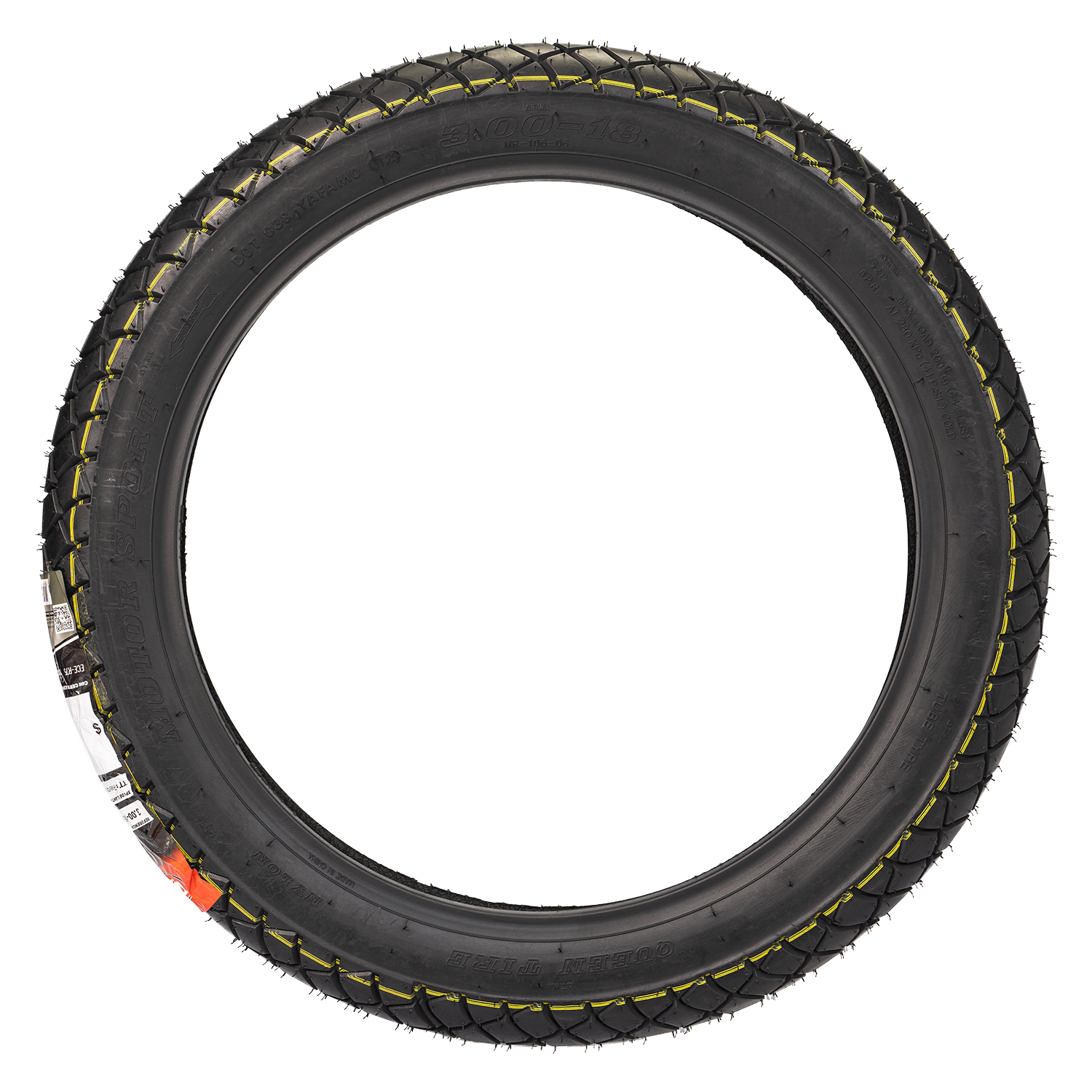 Llanta QUEEN tire 3.00-mr 18trasera 106 neumatico