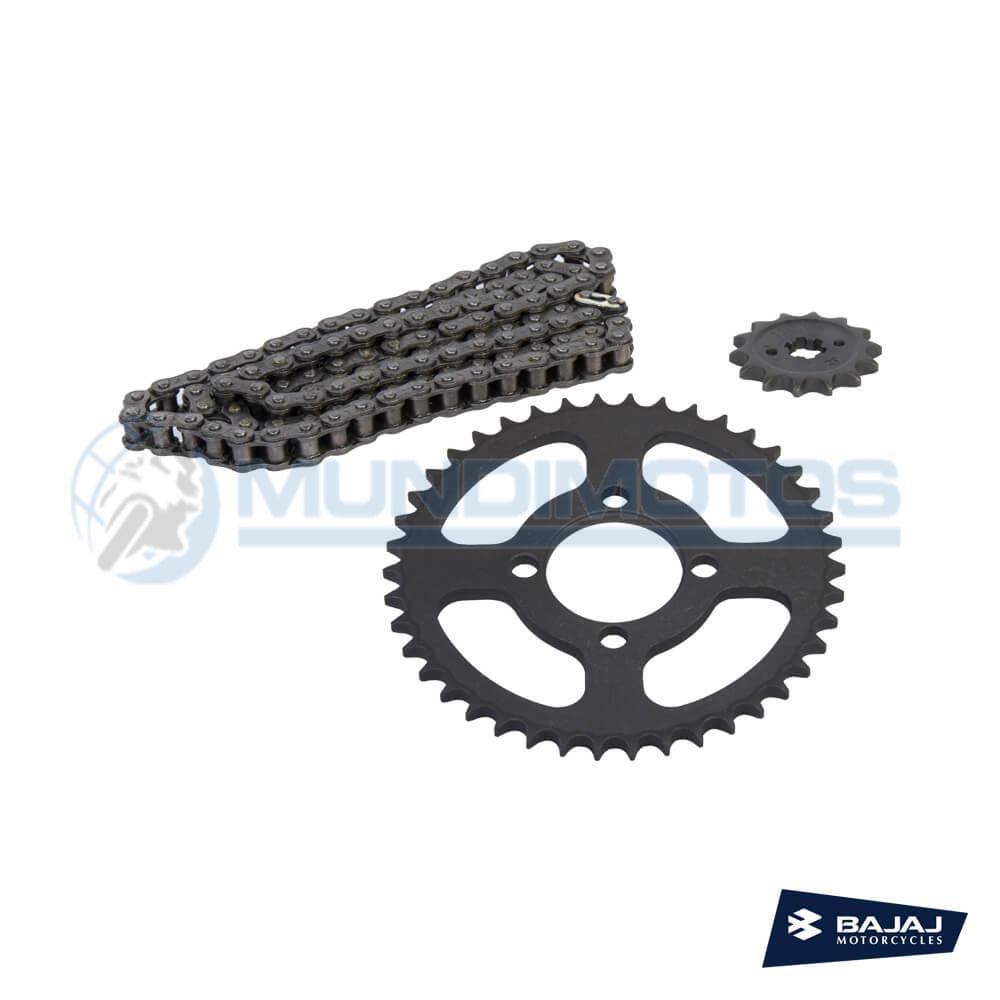 Kit Arrastre Discover 100M Bajaj Original (14 Dientes 42)