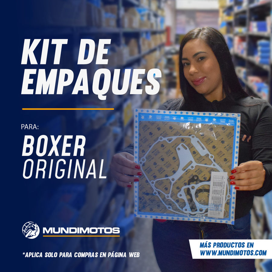 Kit de empaques boxer BAJAJ 100 original