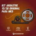 Kit Arrastre Akt Original (15 Dientes 38)