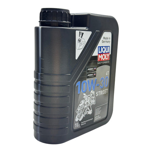 Aceite de motor liqui moly 10wsemisintetico 30 street tiempos 4
