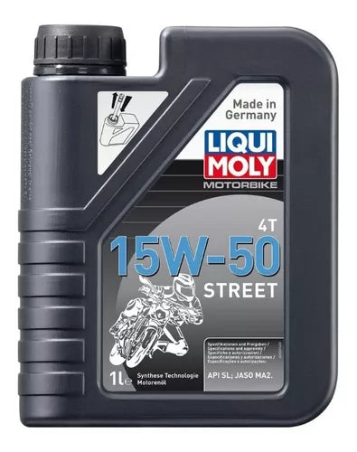 Aceite De Motor Liqui Moly 15Wsemisintetico 50 Street y Más