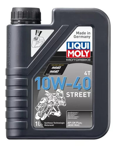 Aceite De Motor Liqui Moly 10Wsemisintetico 40 Street y Más