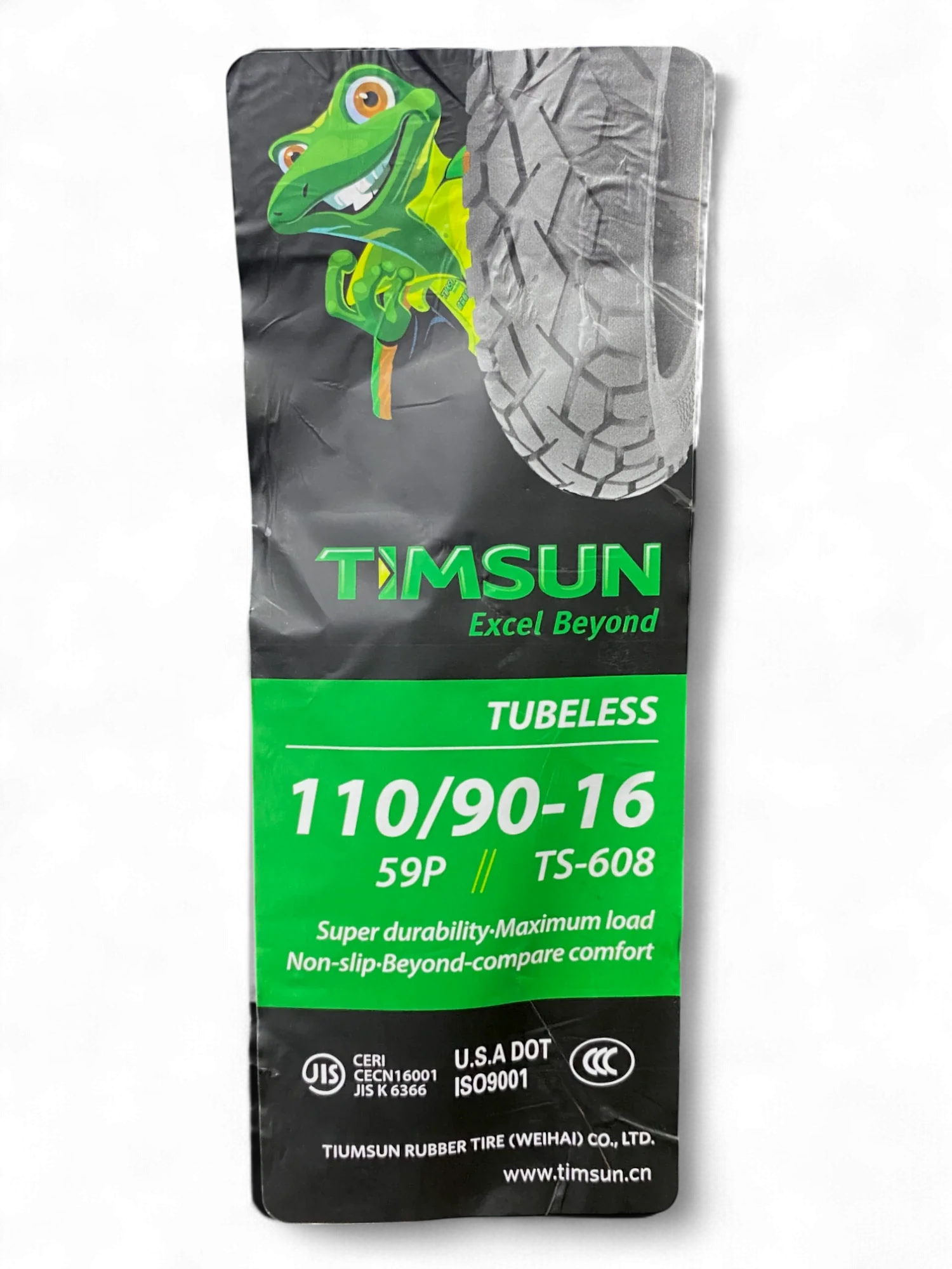 Llanta TIMSUN 110 90-ts 16sellomatic 608