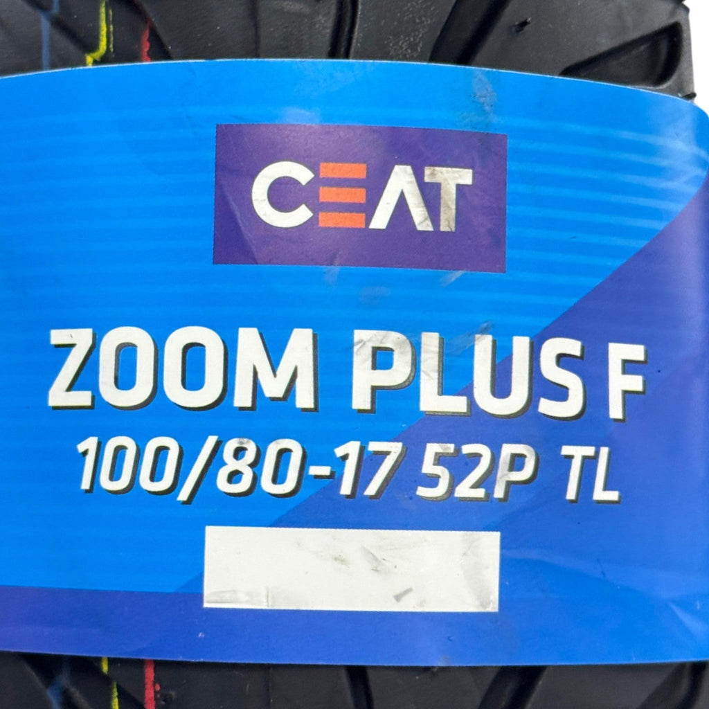 Llanta CEAT 100 80-zoom 17 plus delantera sellomatic