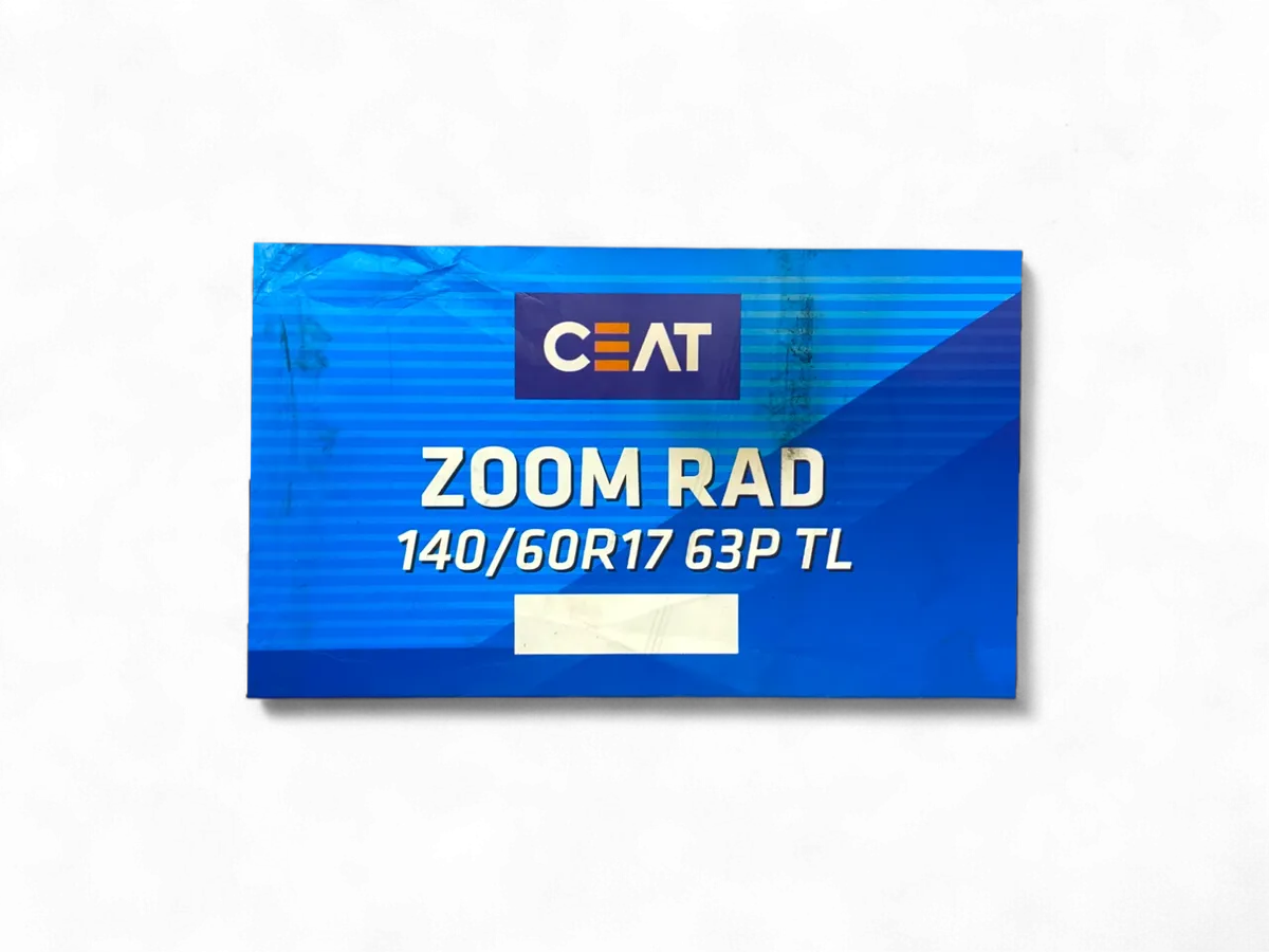 Llanta CEAT 140 60r-zoom 17 radial trasera sellomatic