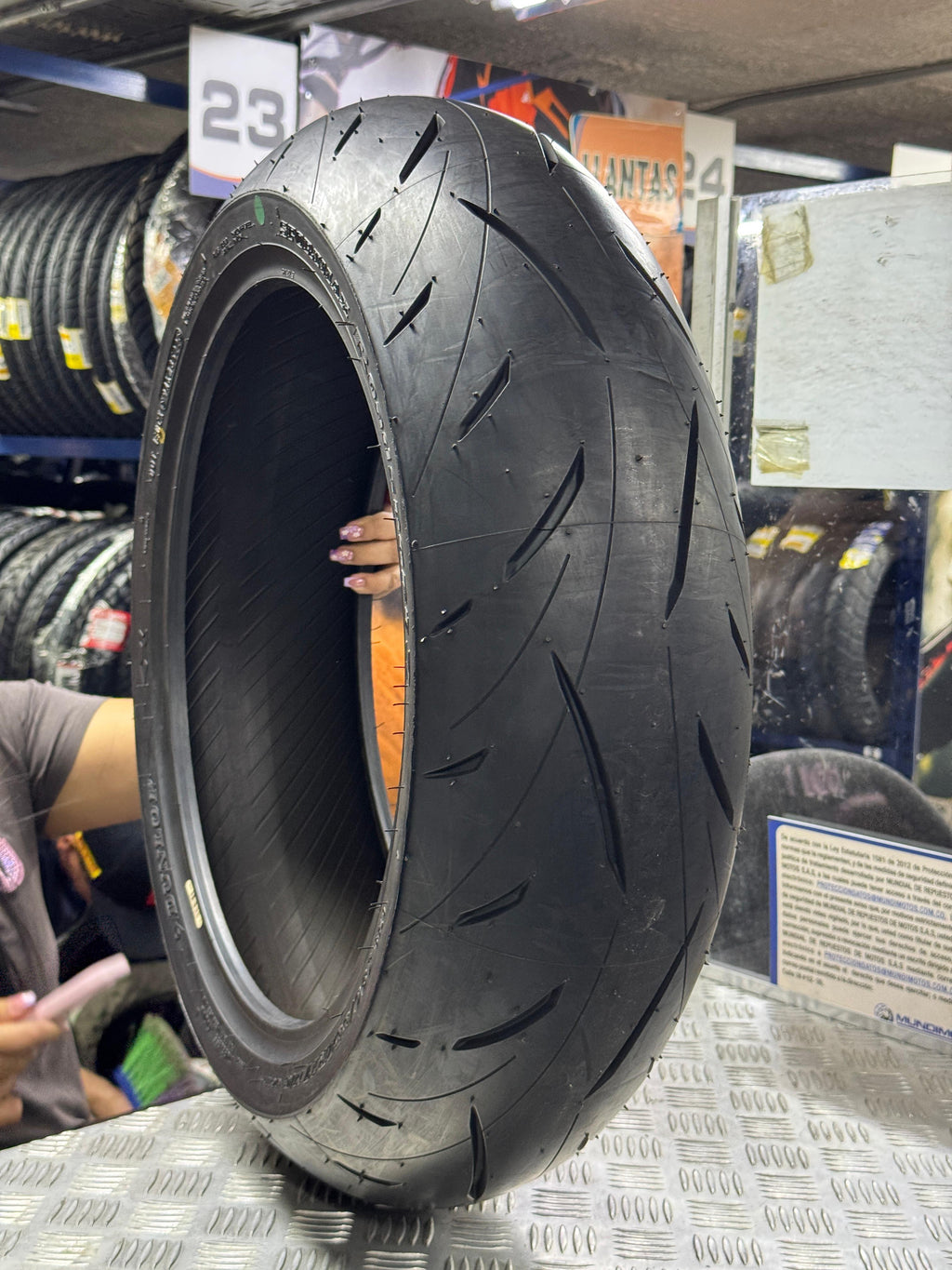 Llanta DUNLOP 190 55zr‑sportmax 17 road sport sellomatic 2