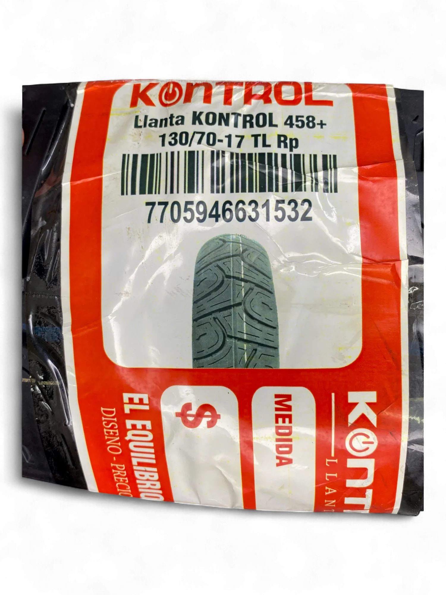 Llanta KONTROL 130 70-knt 17sellomatic 458