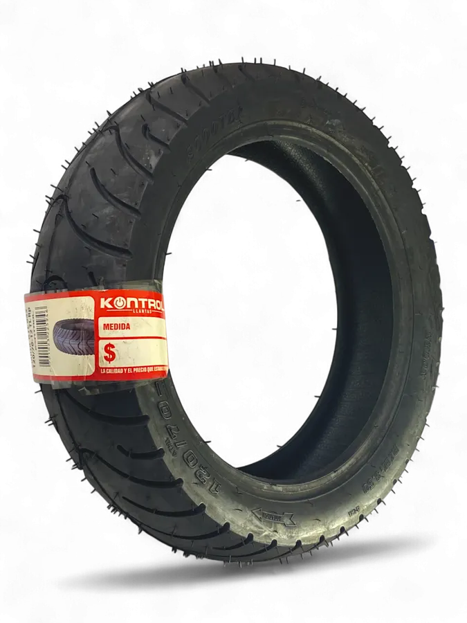 Llanta KONTROL 120 70-knt 12delantera 042 sellomatic
