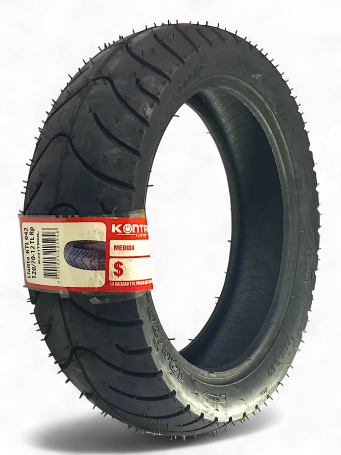 Llanta Kontrol 120 70-Knt 12Delantera 042 Sellomatic