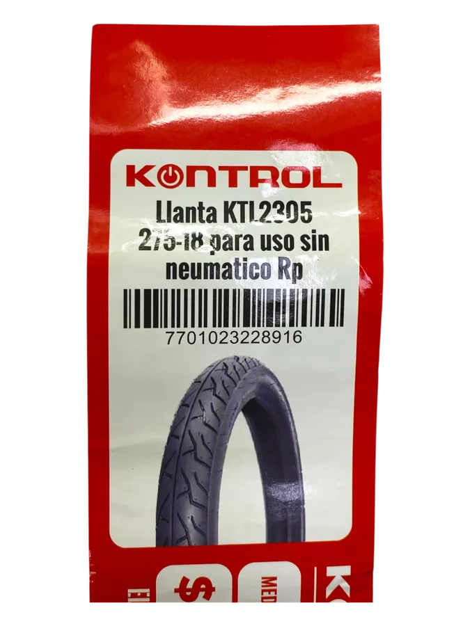 Llanta KONTROL 2.75-knt 18sellomatic 2305