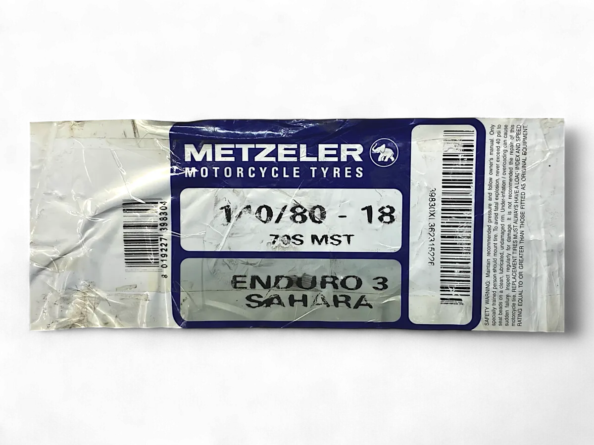 Llanta METZELER 140 80-enduro 18 sahara 3 trasera