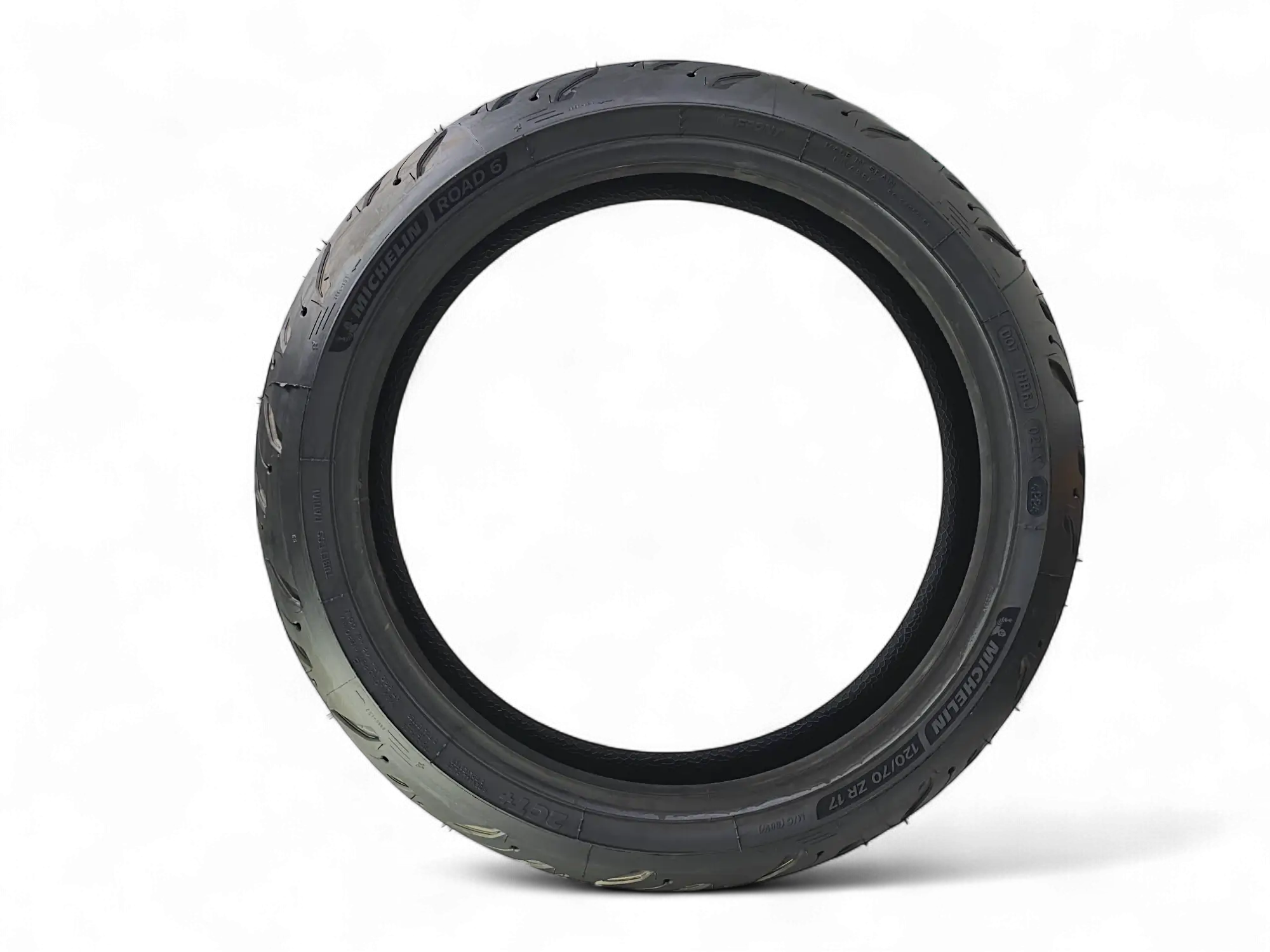 Llanta MICHELIN 120 70zr-pilot 17 road delantera 6 sellomatic
