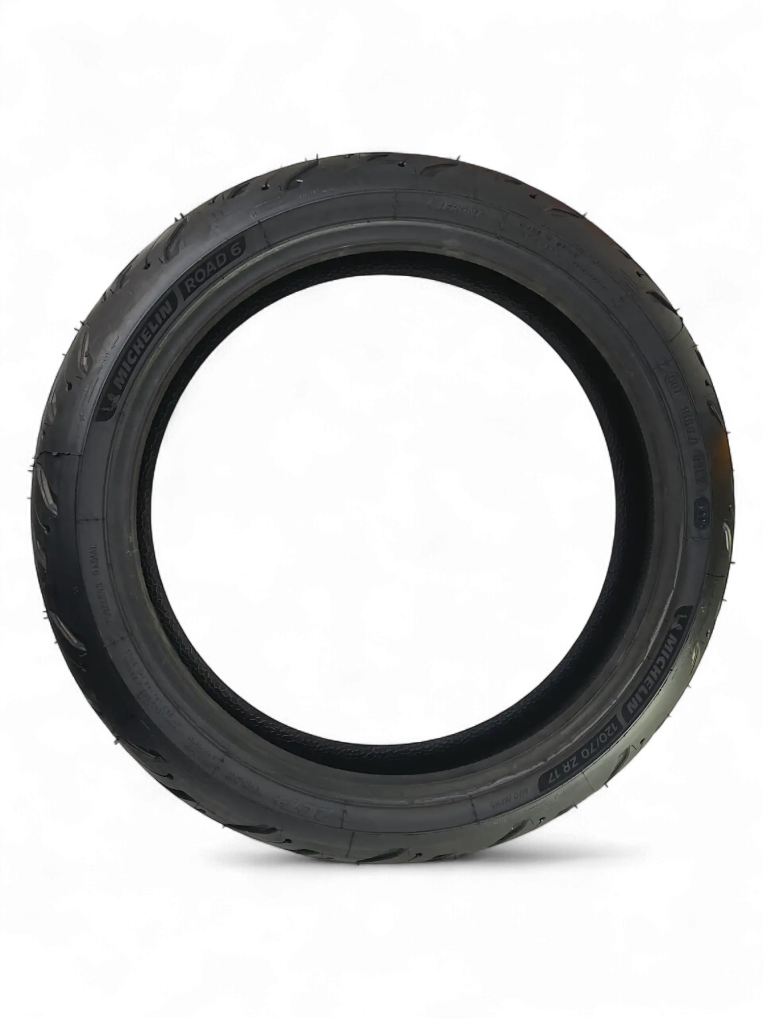 Llanta MICHELIN 120 70zr-pilot 17 road delantera 6 sellomatic