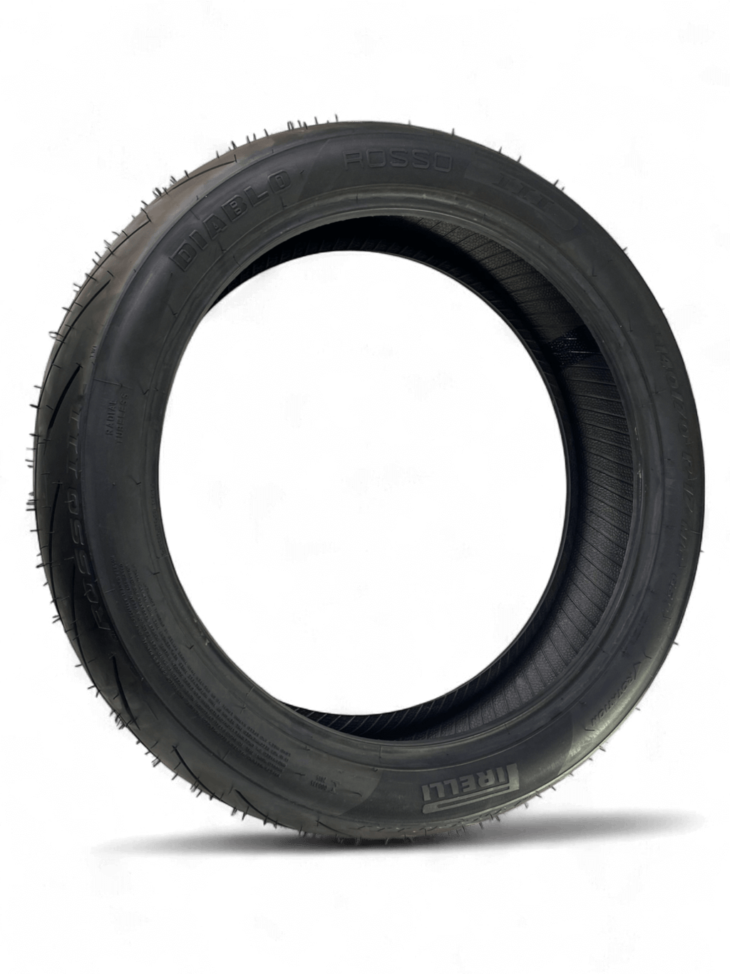 Llanta PIRELLI 140 70r-diablo 17 rosso trasera 3 sellomatic