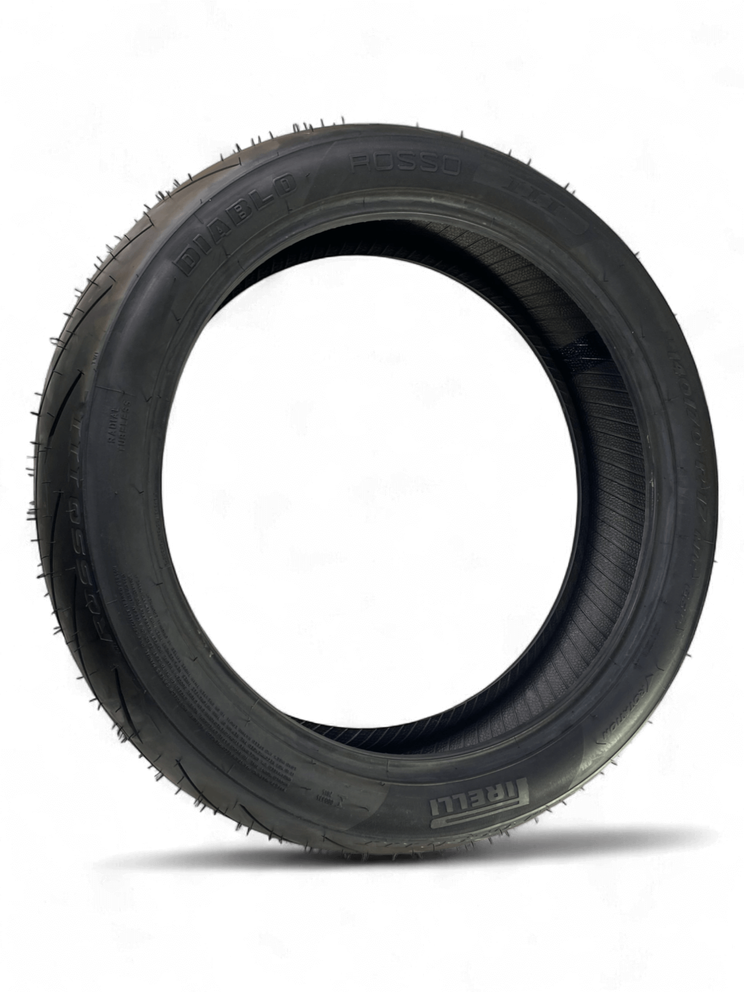 Llanta PIRELLI 140 70r-diablo 17 rosso trasera 3 sellomatic