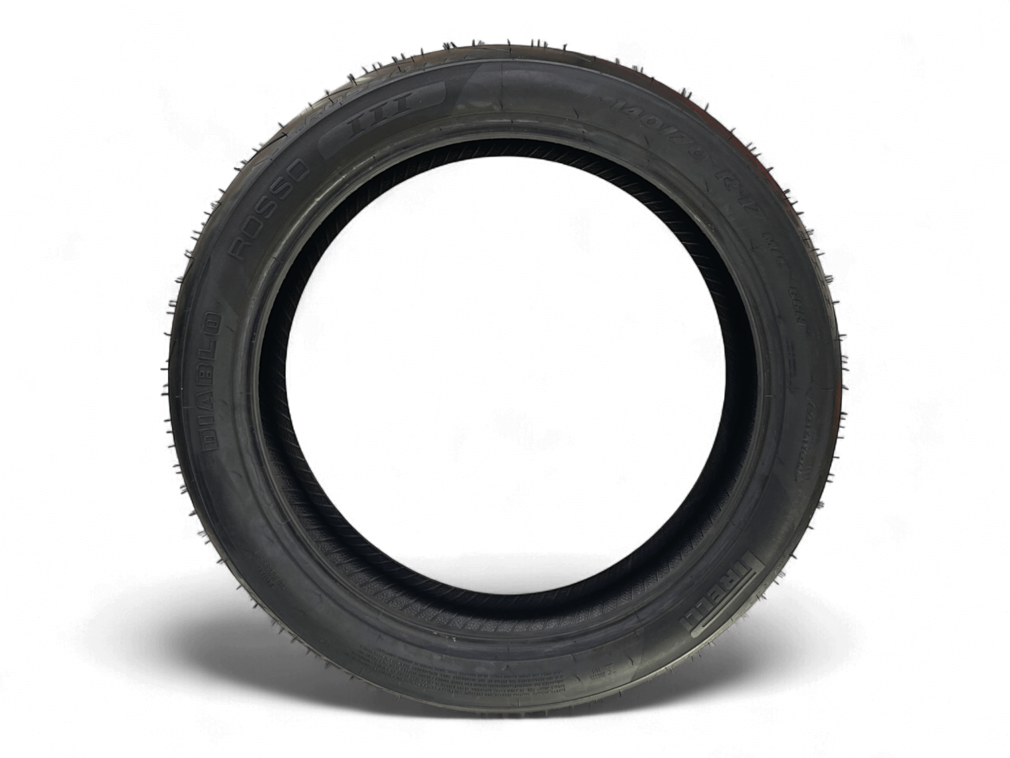 Llanta PIRELLI 140 70r-diablo 17 rosso trasera 3 sellomatic