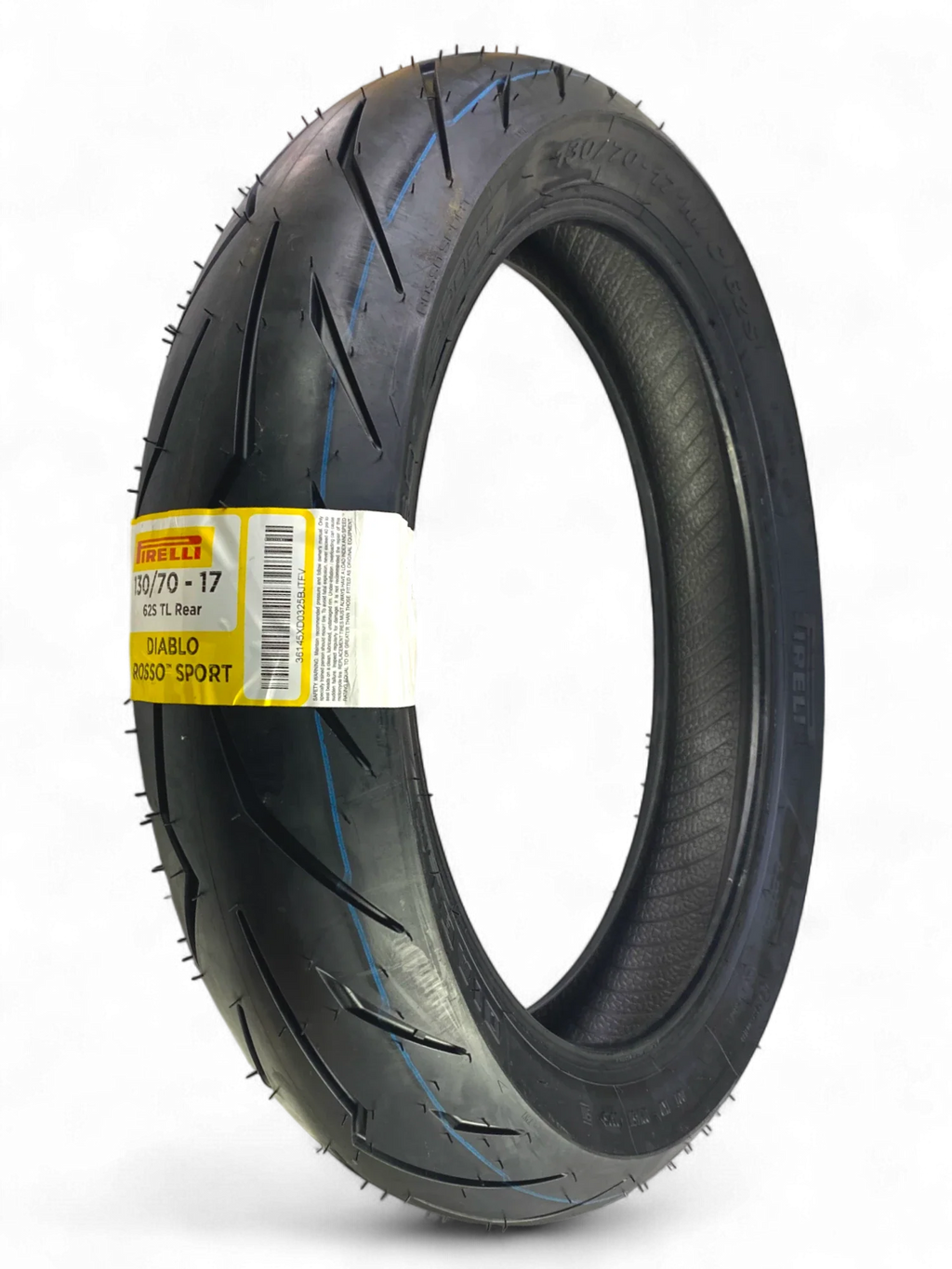 Llanta Pirelli 130 70-Diablo 17 Rosso Sport Trasera y Más