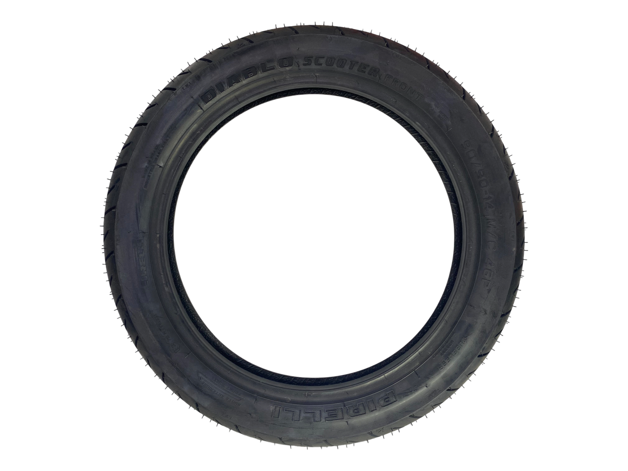 Llanta PIRELLI 90 90-diablo 14 scooter delantera