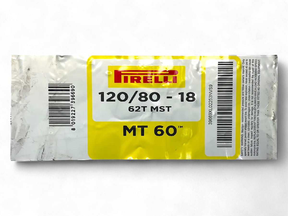 Llanta PIRELLI 120 80-mt 18trasera 60 neumatico