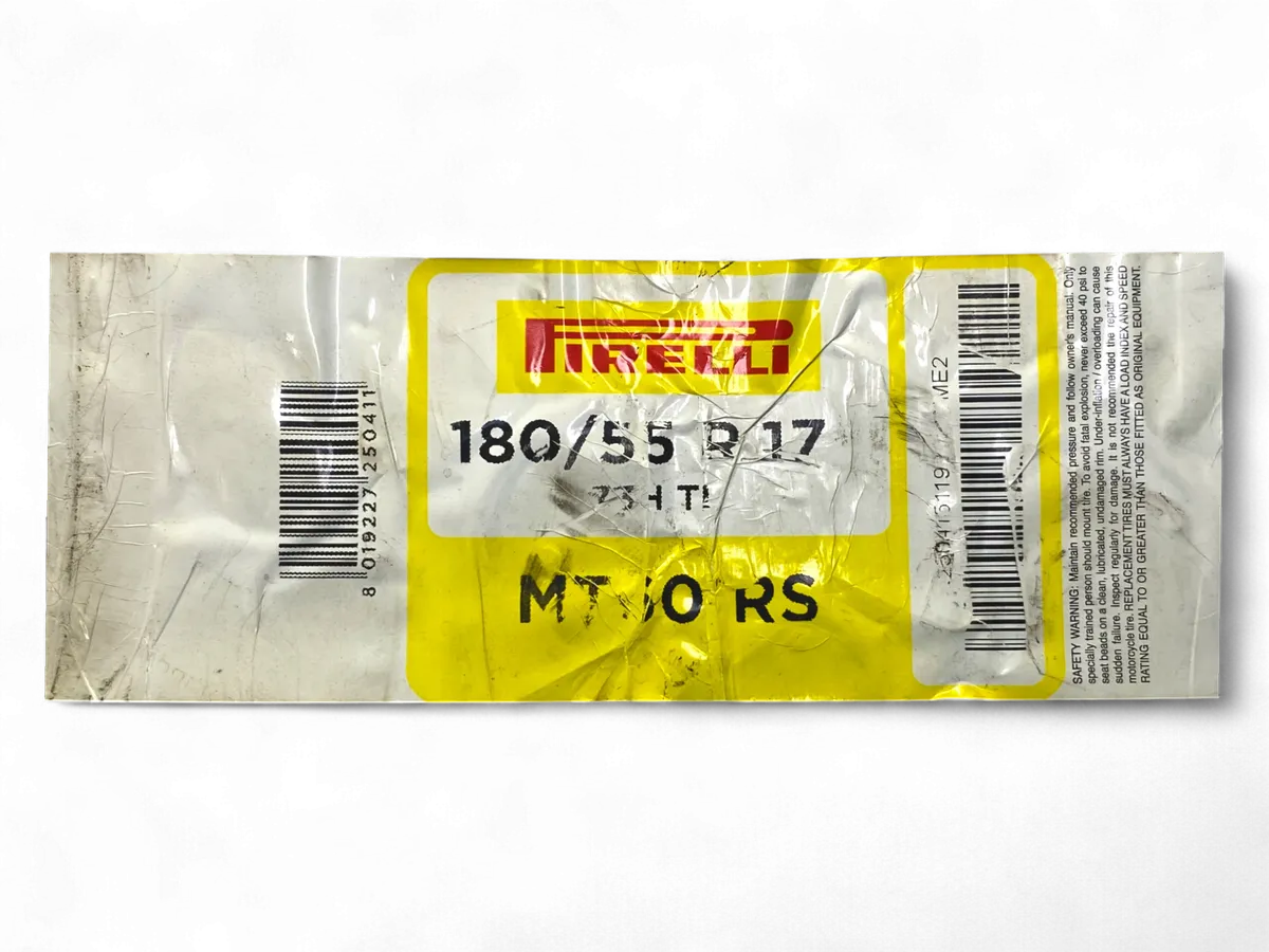 Llanta PIRELLI 180 55r-mt 17 rs 60 trasera sellomatic