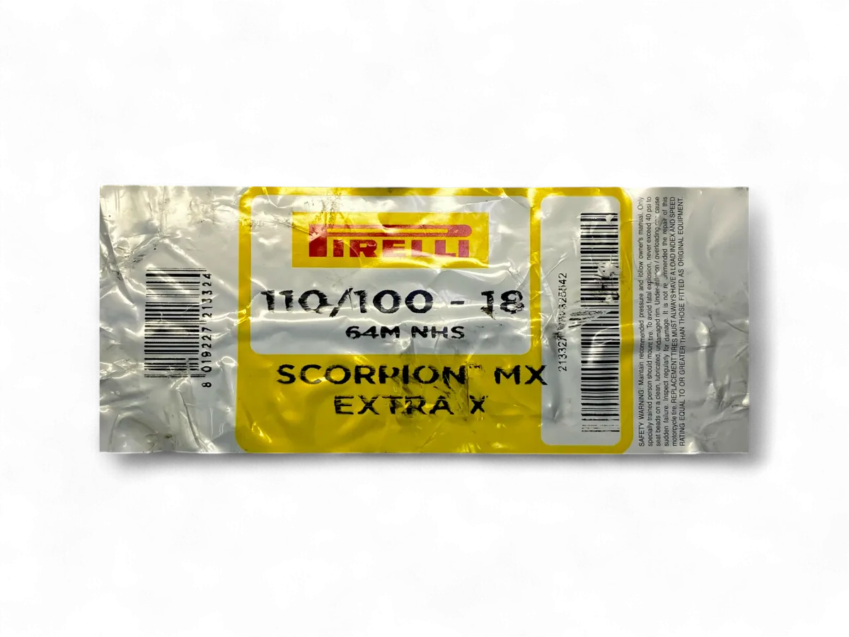 Llanta PIRELLI 110 100-scorpion 18 mx extra x neumatico