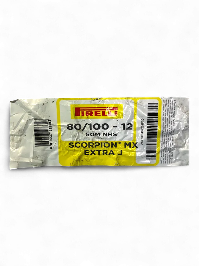 Llanta PIRELLI 80 100-scorpion 12 mx mid soft 32