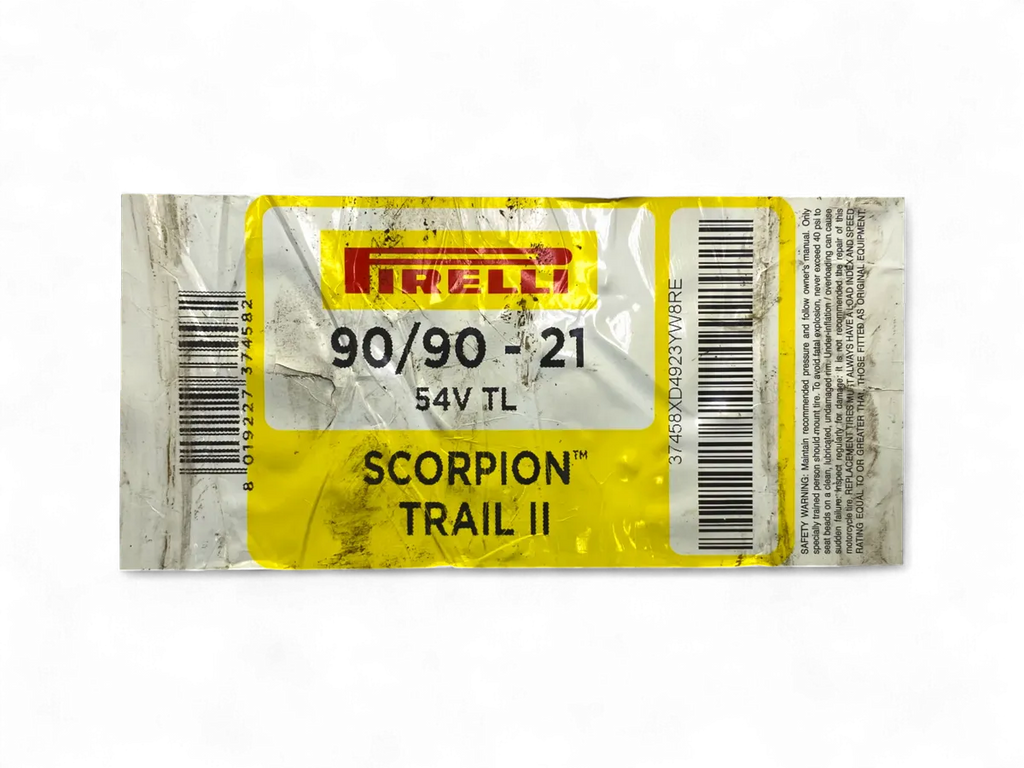 Llanta PIRELLI 90 90-scorpion 21 trail delantera neumatico