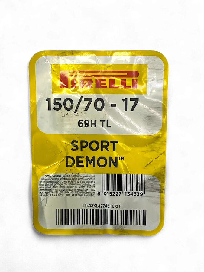Llanta PIRELLI 150 70-sport 17 demon trasera