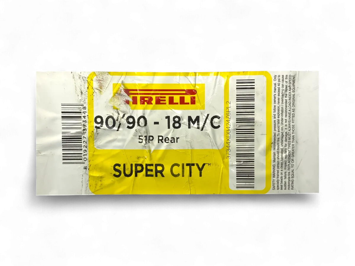 Llanta PIRELLI 90 90-super 18 city trasera neumatico