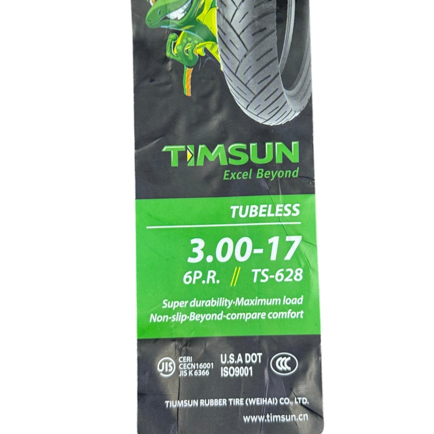 Llanta TIMSUN 3.00-ts 17trasera 628 sellomatic