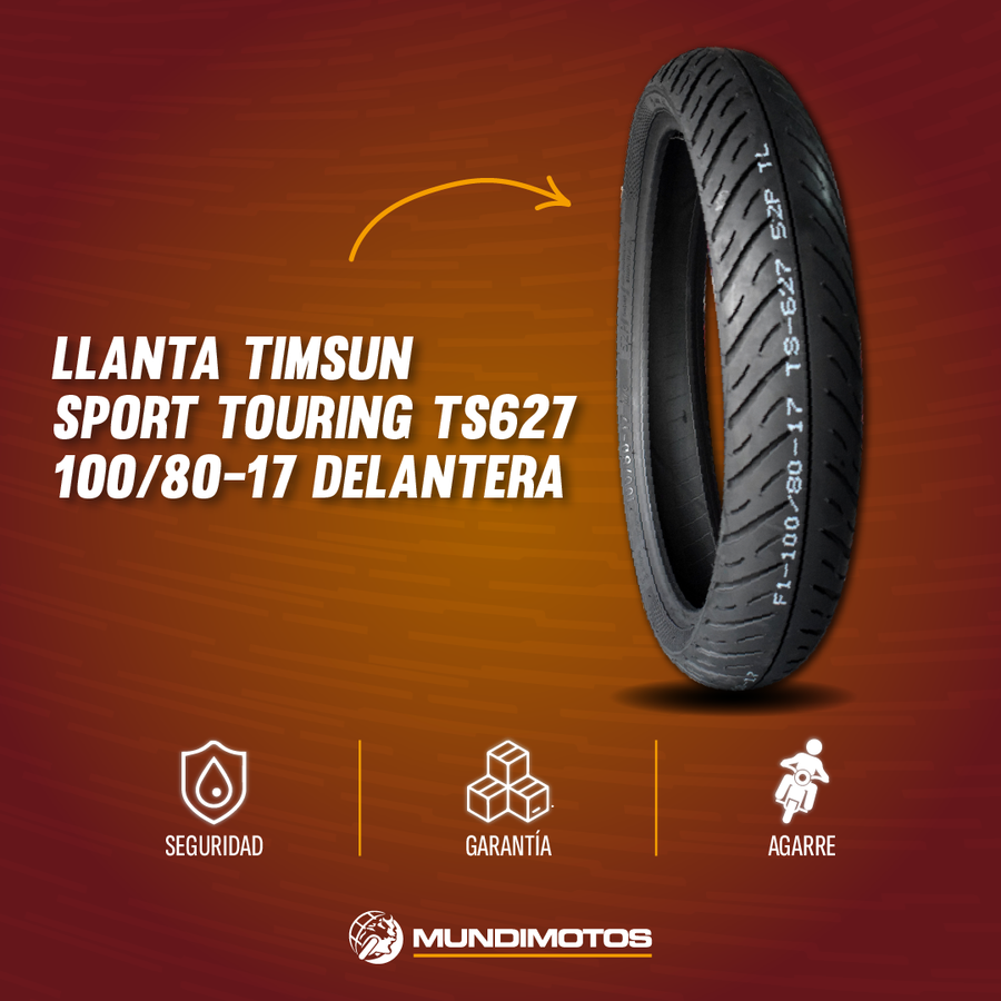 Llanta TIMSUN 100 80-ts 17delantera 627 sellomatic